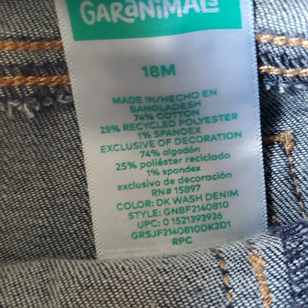 NWT 2 Pair Baby Garanimals Pants - Picture 3 of 6